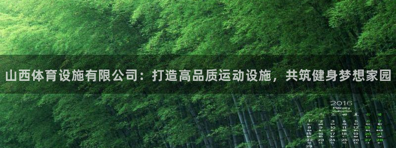意昂4集团logo：山西体育设施有限公司：打造高品质