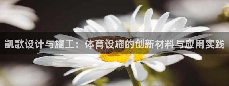 意昂平台体育：凯歌设计与施工：体育设施的创新材料与应