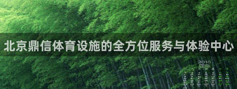 意昂4集团logo：北京鼎信体育设施的全方位服务与体验中心