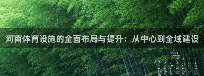 意昂4集团官网首页网址：河南体育设施的全面布局与提升