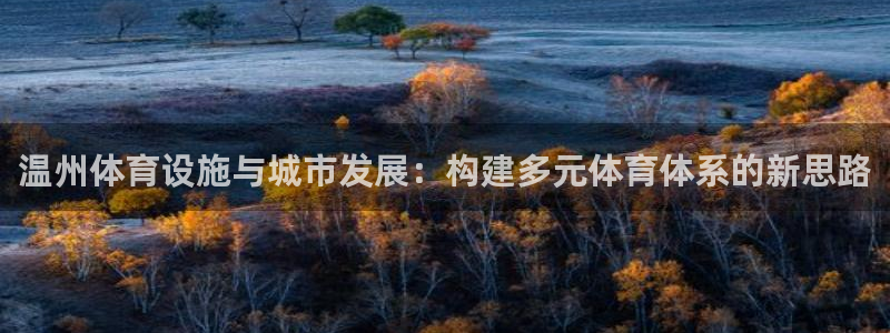 意昂4娱乐代理怎么样：温州体育设施与城市发展：构建多
