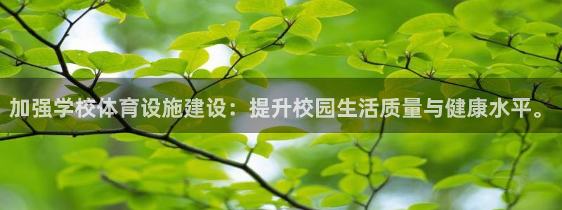 意昂体育4平台注册要钱吗是真的吗：加强学校体育设施建设：提升