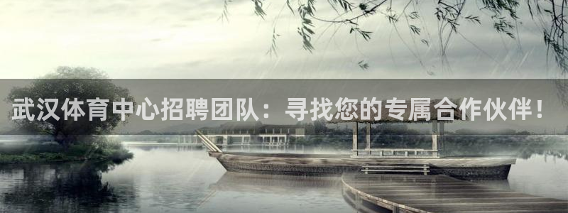 意昂体育4注册：武汉体育中心招聘团队：寻找您的专属合